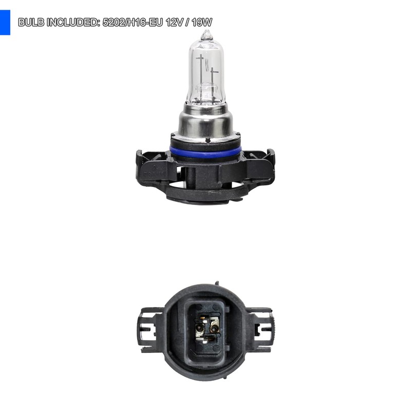 SPEC-D TUNING Smoke Fog Lights + Bulbs + Switch Compatible