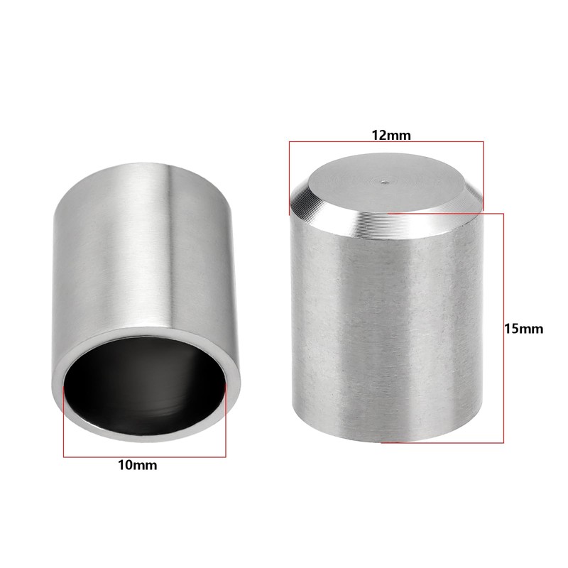 SG Store 10pcs Trim Hand Railing End Caps 304 Stainless