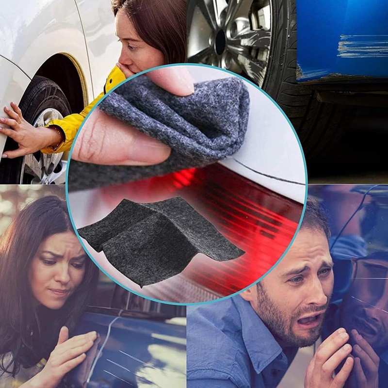 ANCANJSANFY Pack of 8 Nano Sparkle Cloth for Scratch Removal,