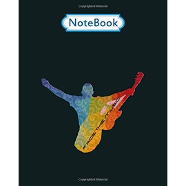 Notebook: face the music rock music lover gift - for men woman Journal/Notebook Blank Lined Ruled 100 pages 8x10 inches