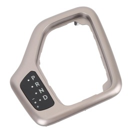 Pyhodi Shifter Bezel with Harness Kit, Center Transmission 68413957AA Stylish Center Shifter Bezel for Cherokee 2014 to 2018, Automotive Replacement Transmission Hard Parts (Gold)