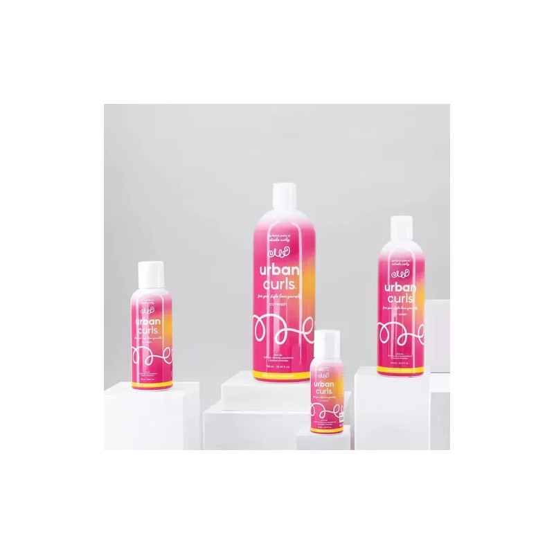 Shampoo Co-wash Para Cabello Rizado y Ondulado Urban Curls Sin