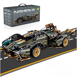 PinkBee Sport Car Building Block Sets for Adults,Race Car Collectible 1:14 Model Scale Engineering Toy Birthday Gifts for Men Teens Boys Car Fans 8+ 8-12 12-16 13 14 14+(967 PCS)