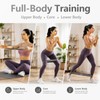 Resistance Bands Set, 5 Mini Loop Exercise Bands with X-Light