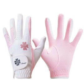 Golf Gloves, Women's, Ambidextrous, Waterproof, Anti-Slip, Non-Slip Even When Wet, Special Fiber, Sunscreen, Women's, Glossy, Birthday, Mother's Day, Gift, Gift, Golf Equipment, Sports Equipment,