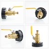drado IBC Ball Valve with Plug-In System with Brass Ball