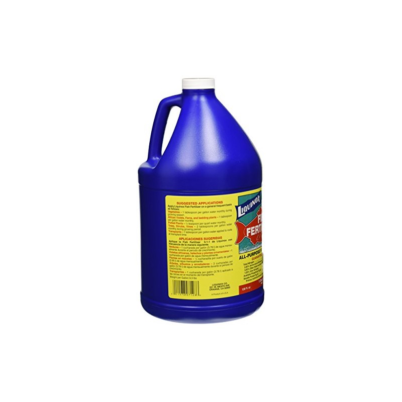 Liquinox 7128 Fish Emulsion 5-1-1 Fertilizer, 1-Gallon