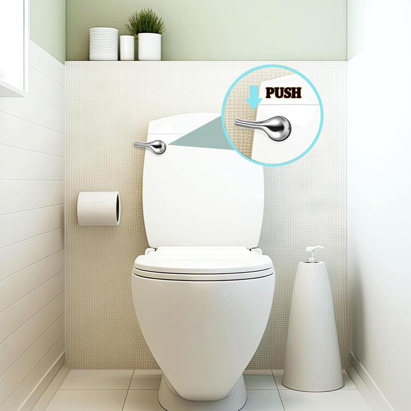 FXHDC-M Toilet Handle Replacement Kit Universal Bowl Repair Inside Tank