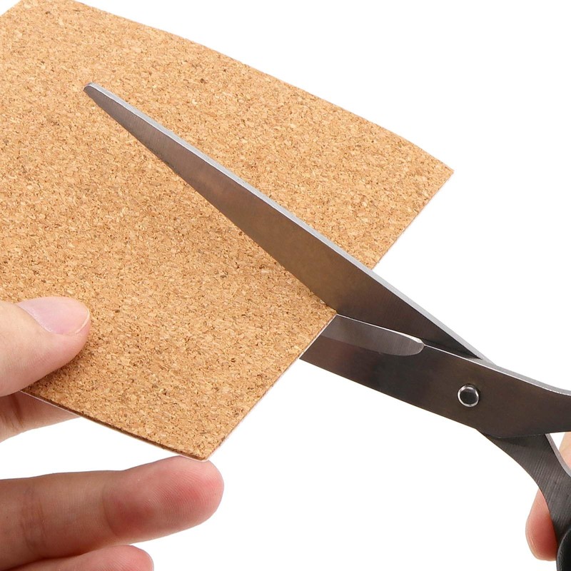 TAICHEUT 300 Pieces Self Adhesive Cork Squares Coaster, 4 x