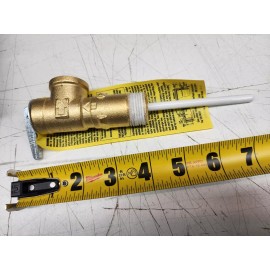 Watts SL100XL 3/4" Bronze T&P Relief Valve Self Closing w/ Extended Shank 210°F