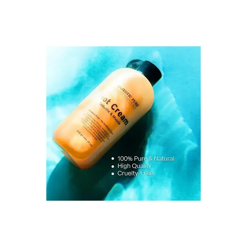 Crema Anti Celulitis Natural Orgánica Majestic Pure