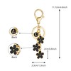 SELOVO Cute Keychain Accessory Black Initial L Keychain Accessories