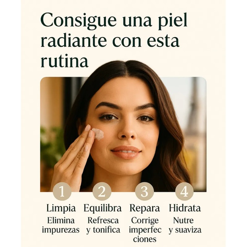 Kit Completo Antiacné Vogirlog | Crema Serum Tónico Cleanser