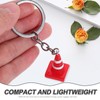 AOKWAWALIY Traffic Cone Key Chain Traffic Cone Pendant Construction Road