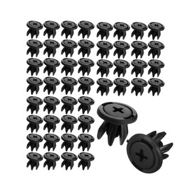 Osilly 50PCS Car Liner Bumper Cover, Push-Type Vehicle Rivet Retainer Clips, Mini Automotive Front Rear Bumper Liner Fastener Replacement Accessories, Universal for SUV, Sedan, Truck