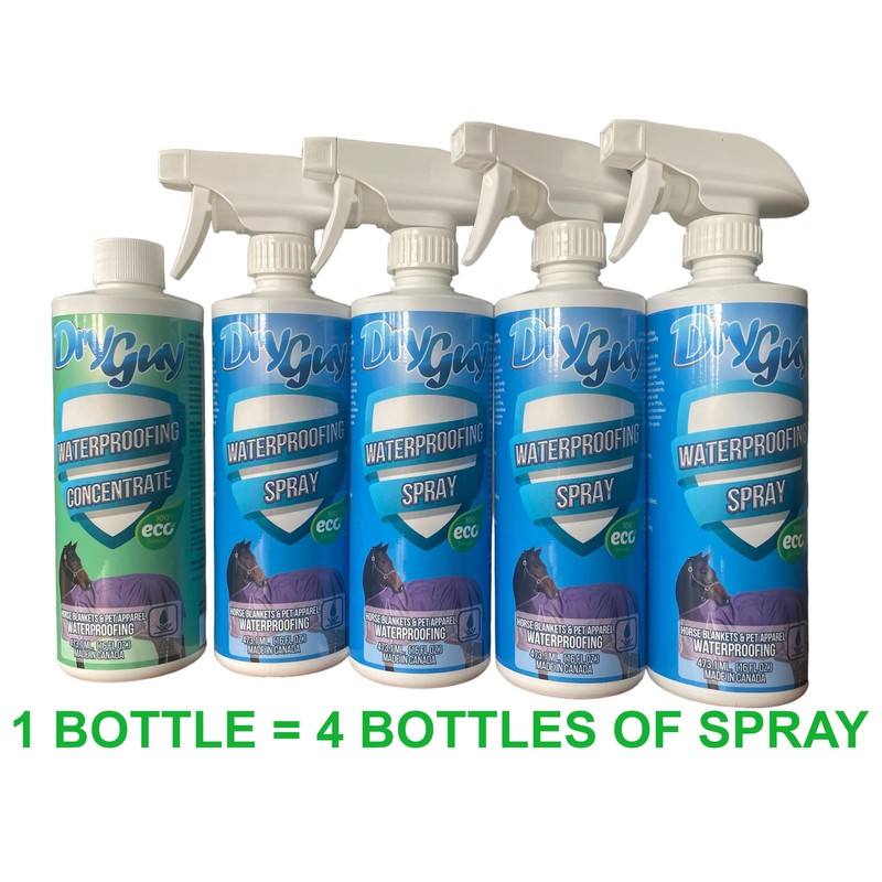 Horse Blanket & Pet Apparel Waterproofing Concentrate
