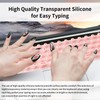 YOHTKHSE Keyboard Cover for Long Nails, Perfectly Compatible with 2021-2024