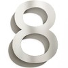 N-03-8-E Stainless Steel House Number 8 - Solid, Weatherproof and