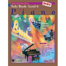 Alfred's Basic Piano Library Top Hits Solo Book 6