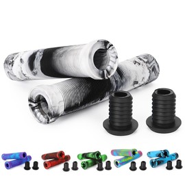 Scooter Grips - 145 mm Stunt Scooter Bicycle Grips Handlebar Grips - Mixed Colour Handlebar Grips for Stunt Scooter BMX MTB Bike