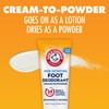 Arm & Hammer Cream to Powder Foot Deodorant, 24 Hour
