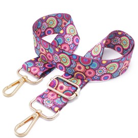 Bag Strap Wide Bags Handbag Strap Bag Straps for Changing Bag Women's Colourful Adjustable Bag Strap Accessories Shoulder Strap Shoulder Strap Width 60 cm