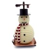 Candle by the Hour 100-Hour Snowman Candle, Copper Base, Eco-friendly