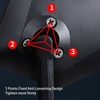 Handlebar Bike Mirror Anti Shaking ABS 360° Rotatable Electric Bike