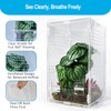 Duedusto Jumping Spider Enclosure 6”x6”x10”, Arboreal Tarantula Enclosure, Praying Mantis