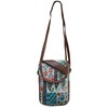 EliteKoopers Bohemian Crossbody Printed Mobile Sling Bag Fabric Pouch For