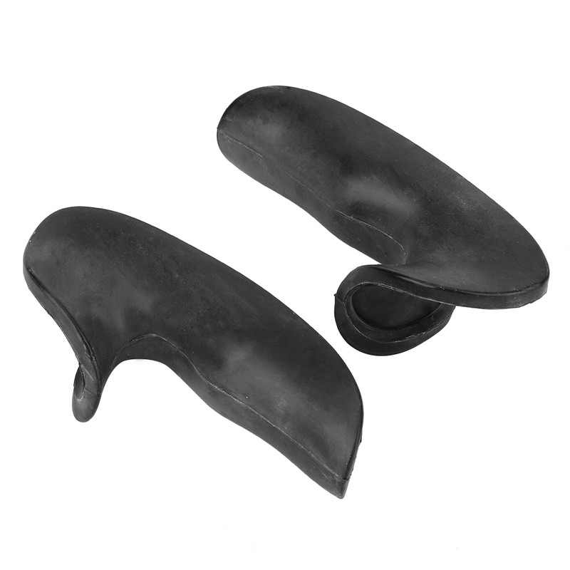 Pair Steering Wheel Rubber Replacement Thumb Grips Fit for Renault