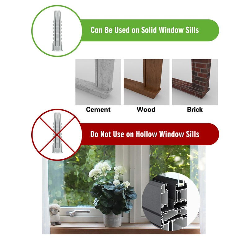 LuckIn Air Conditioner Support Bracket, Heavy Duty Window AC Bracket