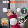 6-Pack Cabinet Locks Baby Proofing - Childproof Locks for Cabinets,