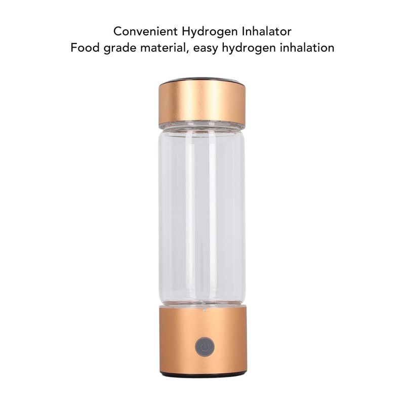 Hydrogen Water Generator, 410ML Hydrogen Production 1200-1400PB, Hydrogenated Water Bottle