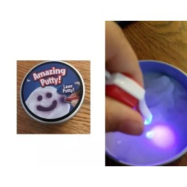 Grinstudios Amazing Putty Toy Molding Clay Latex Free UV Light Pen DIY