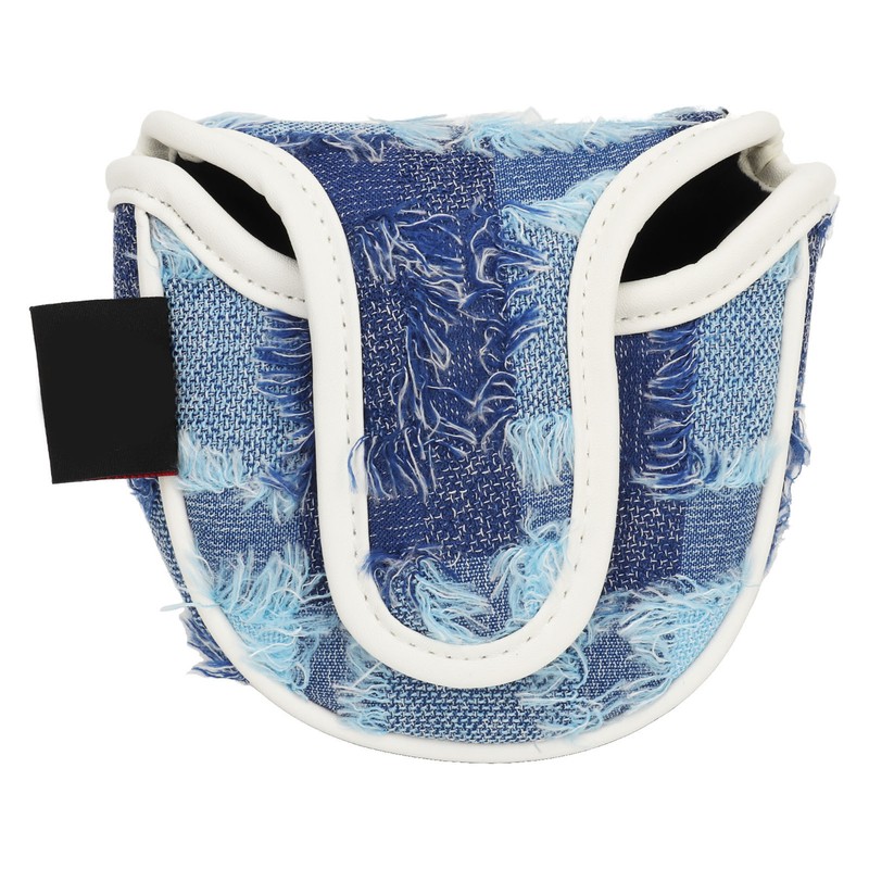 Golf Putter Cover Cute Magnetic Protective Headcover Thickened Fluff Tassels