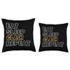 Eat Sleep Clash Repeat Video Game Royale Video Gamer Throw