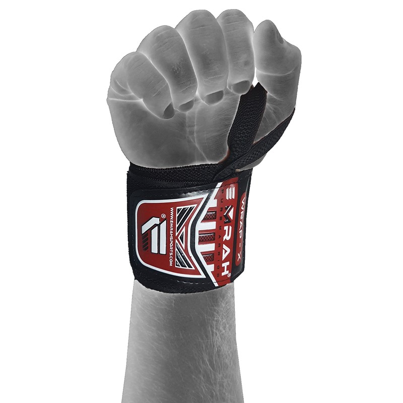 EMRAH ''HEAVY DUTY'' Weight Lifting Wrist Wraps Gym Straps Crossfit