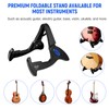 Guitto Rabbit-shaped Guitar Stand Foldable Stand Holder Portable Guitar Bracket