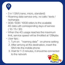 Happy Europe 41 Countries 30 Days Unlimited Data Travel Sim Card | Includes Turkey & Switzerland | 10GB of 4G LTE High-Speed Data Then 128kbps | No Need Registration | Easy Activation