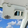 D-Trading Pewter Protect Us on Our Journey Auto Visor Clip