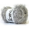 100 Gram Silver Grey Eyelash Yarn Ice Fun Fur 164