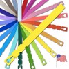 TAGKRAFTERS 9" x 3/4" Yellow - 250 Pcs - Plastic