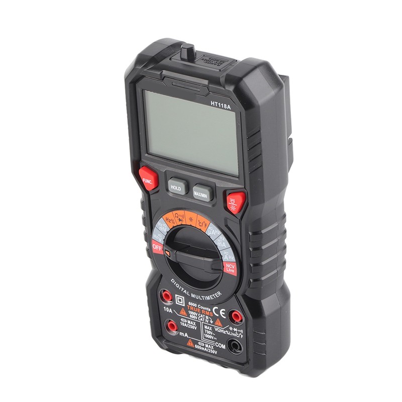 Multimeter Meter 6000 Count Digital Automatic Range True Effective Value