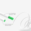 LEOWAY 5M PTFE Teflon Tube 2.5mm ID/4.0mm OD with 2pcs