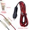 Bstenky T-Shape 12V DC Car Power Charger Cord,1.5 Meter Mobile