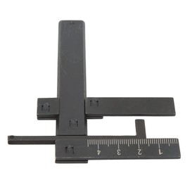 Carburetor Float Level Gauge, Steel 0‑40mm Adjustable Welded Sturdy Construction Float Level Adjustment Gauge for Motorcycle