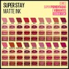 Maybelline Superstay Matte Ink, Labial Líquido Mate con Pigmentos de