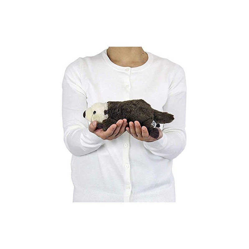 カロラータ ラッコ ぬいぐるみ (ねそべりシリーズ/やさしい手触り) リアル 動物 おもちゃ お人形 ギフト プレゼント