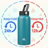 Konokyo 32 oz Insulated Water Bottle Stainless Steel Sport Bottles